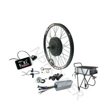 48v 1500w electric conversion electric bike hub motor kit with 48v 20Ah rear rack battery